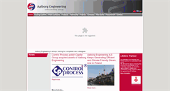 Desktop Screenshot of aalborg-engineering.com